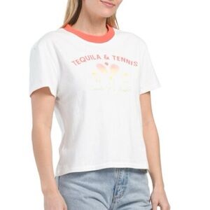 NWT- WILDFOX Tequila & Tennis Jamie Tee Shirt